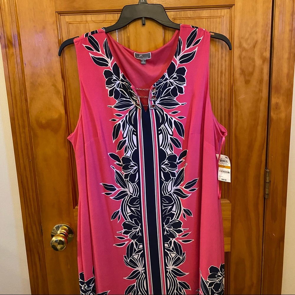 BNWT Plus size 3x women’s sleeveless dress JM collection